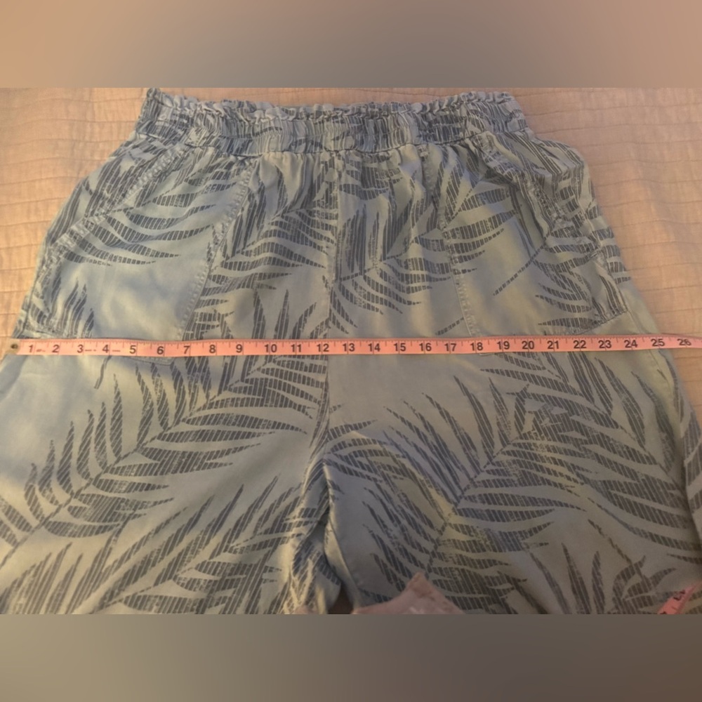 Jane & Delancey Wide Leg Blue Pants - Picture 8 of 9